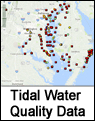 Tidal Water Quality Data Map