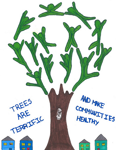 2018 Arbor Day Poster Contest - 1st Place, Carroll Annah