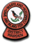 Maryland Game and Inland Fish Commission Patch