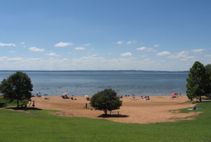 Beach at Elk Neck State Park