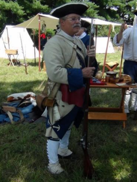 French and Indian War Reenactment at Fort Frederick
