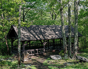 Pavilion at Gambrill State Park