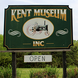 Kent County Museum Sign