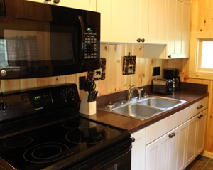 Cabin kitchen