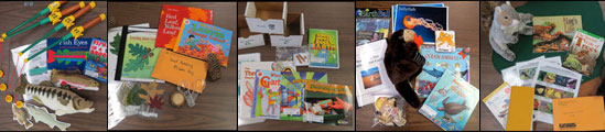 Growing Up Wild Educator Kits - Collage of contents