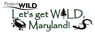 Let's Get Wild Maryland! ProjectWILD logo