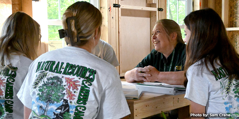 Natural Resources Careers Camp Gives Students a Hands-On Look at Conservation Careers