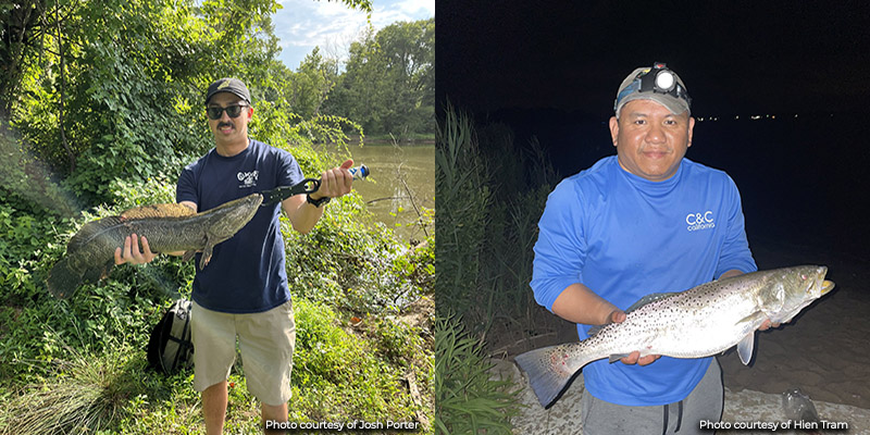 Maryland DNR Recognizes Two New FishMaryland Master Anglers