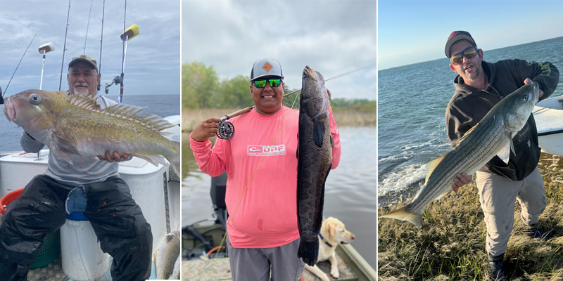 Three Fishermen Earn FishMaryland Master Angler Award in May