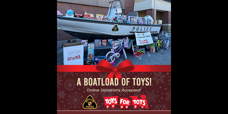 Natural Resources Police Toy Drive Underway for 2025 Holiday Season