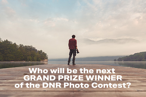 Who will be the next grand prize winner of the DNR photo contest?