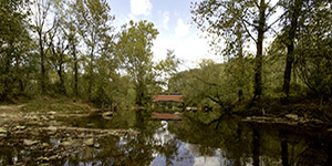 Scott’s Mill Bridge crossing Big Elk Creek. Photo by Anthony Burrows.