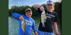anglers with white perch