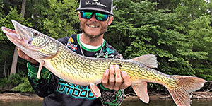 David Strum caught and released this beautiful chain pickerel in Loch Raven Reservoir. 