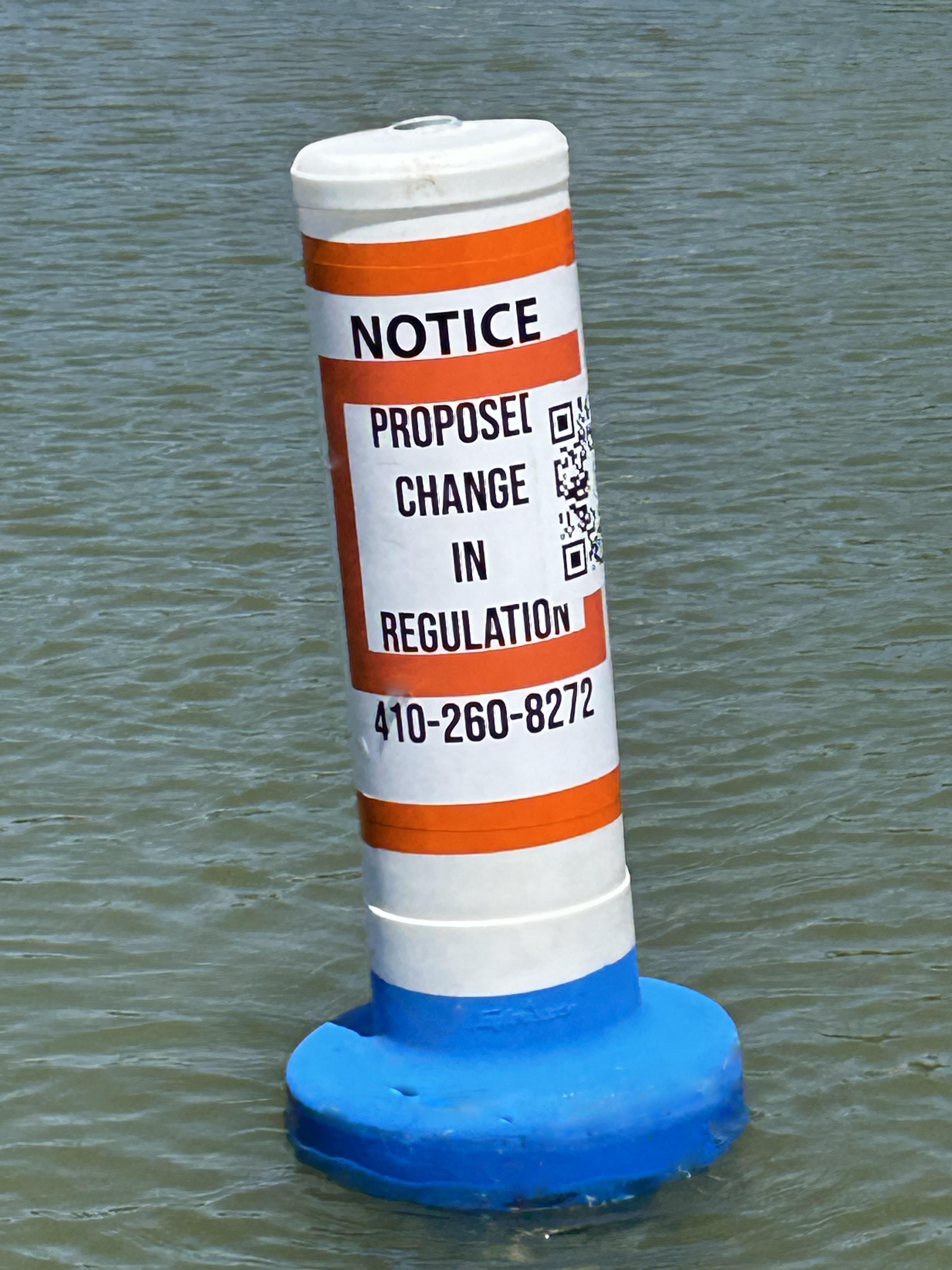 Notice buoy