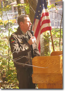 Richard Lillard speaks at Centennial Event