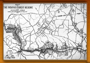 Map of Patapsco Forest Reserve