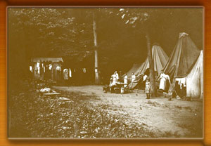 Camp Vineyard on Patapsco Forest Reserve, 1921
