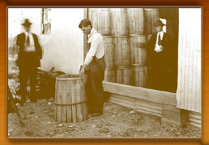 Making Barrels, Cambridge, 1922, Photo by Fred W. Besley