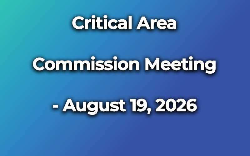Critical Area Commission Meeting