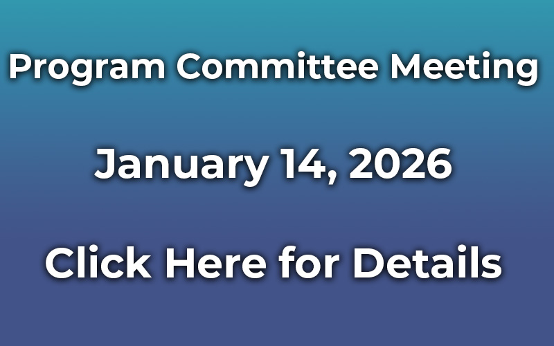 Program Committee Meeting - January 14, 2026
