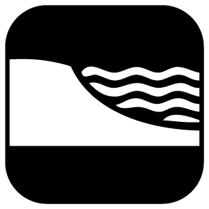 Accessible shoreline Icon