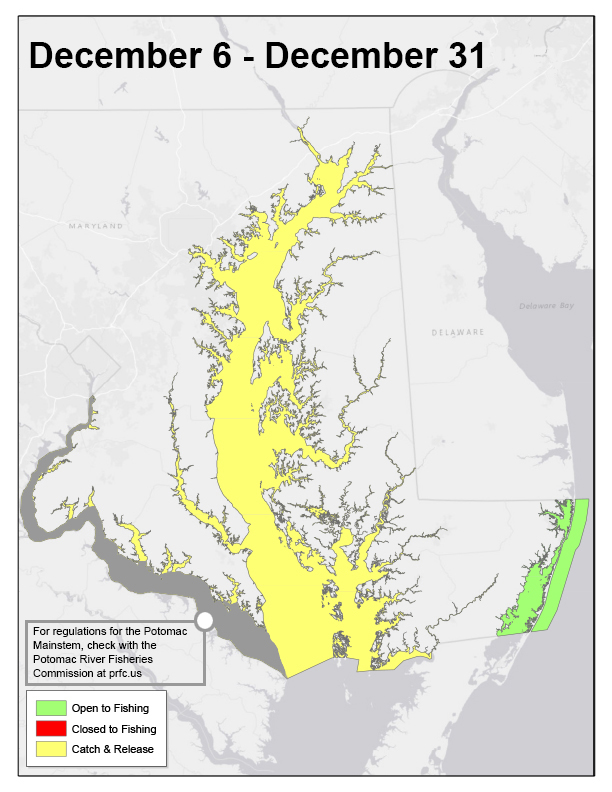 December 6 - 31 regulations map