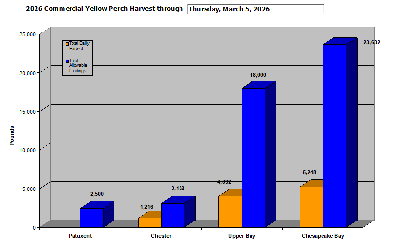 Total Commercial Yellow Perch Harvest