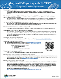FACTS FAQs Flyer