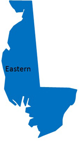 Inland Eastern Region Map