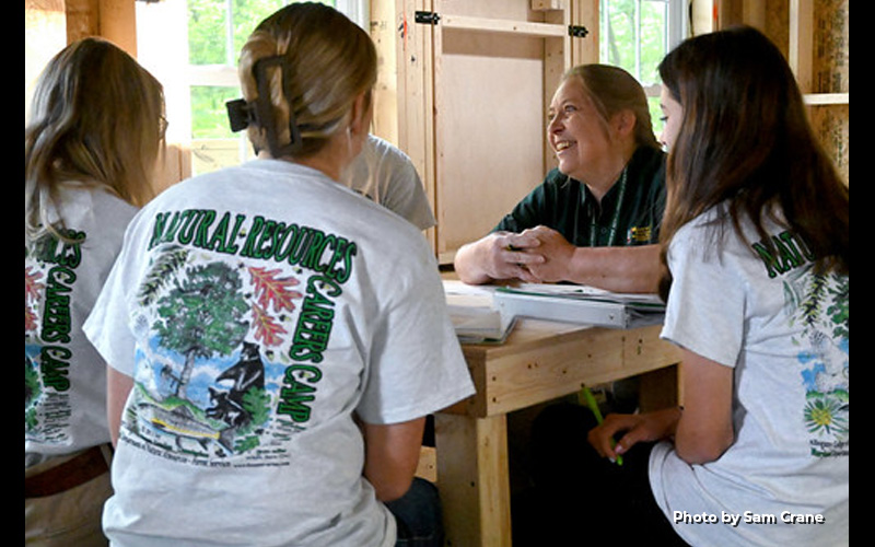 Natural Resources Careers Camp Gives Students a Hands-On Look at Conservation Careers