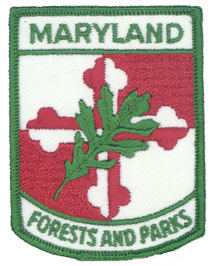 Left shoulder emblem of the Forest and Park Service (1963-1965)