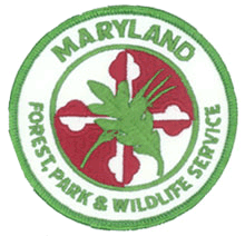 A variation of the previous left shoulder emblem of the Forest, Park & Wildlife Service(1984-1991)