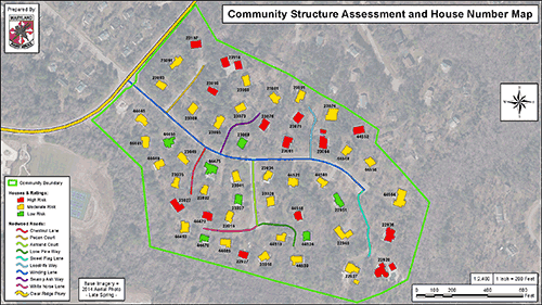Firewise Community Assessment graph