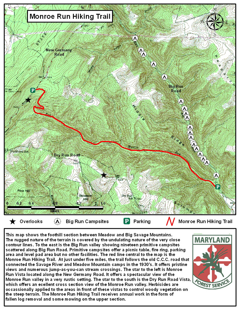 Monroe Run Hiking Trail