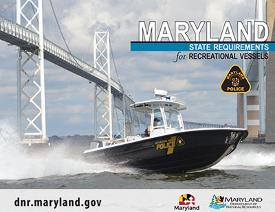 Cover of the Maryland State Requirements for Recreational Boating