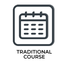 Calendar icon, traditional classroom hunter education course