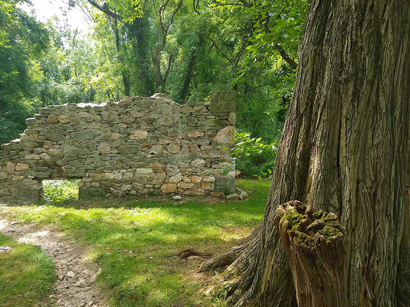 old stone wall