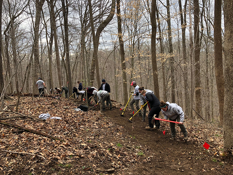 Conservation Corps developing trails