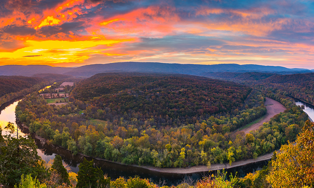 Potomac at Green Ridge by Tom Hamilton