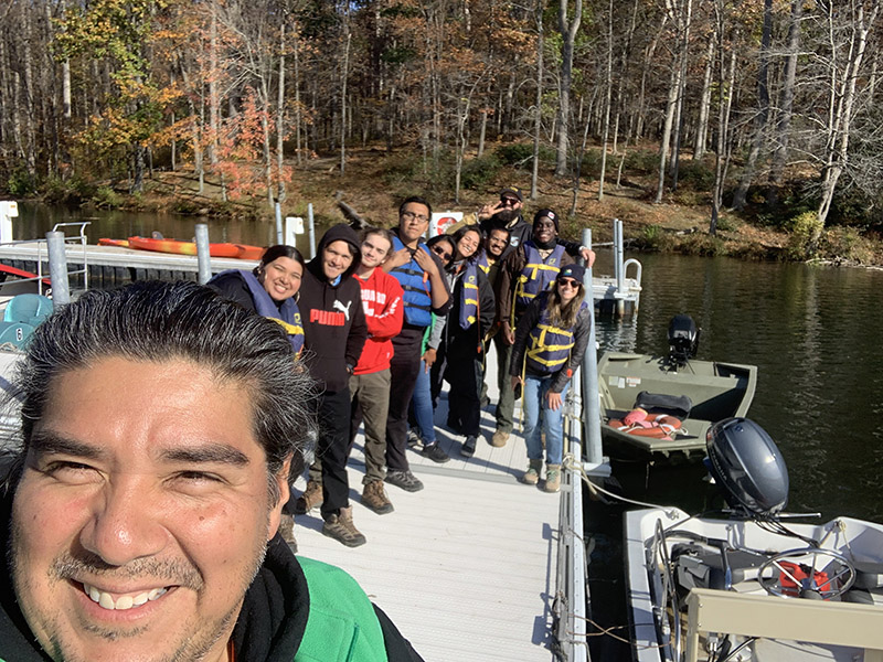 group at Seneca Creek