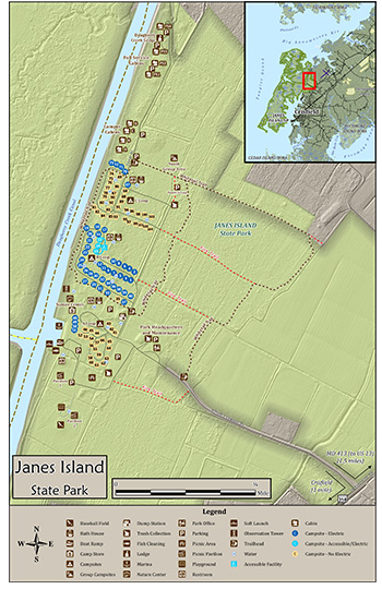 Janes Island State Park Map Park Quest Janes Island State Park