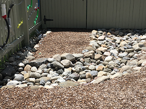Dry River Bed at Tree of Life Nature Preschool