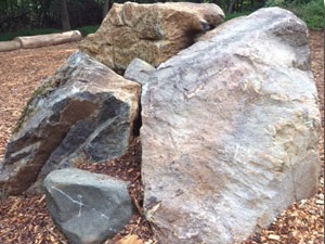 Boulders for climbing