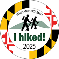 First Day Hike sticker 2025