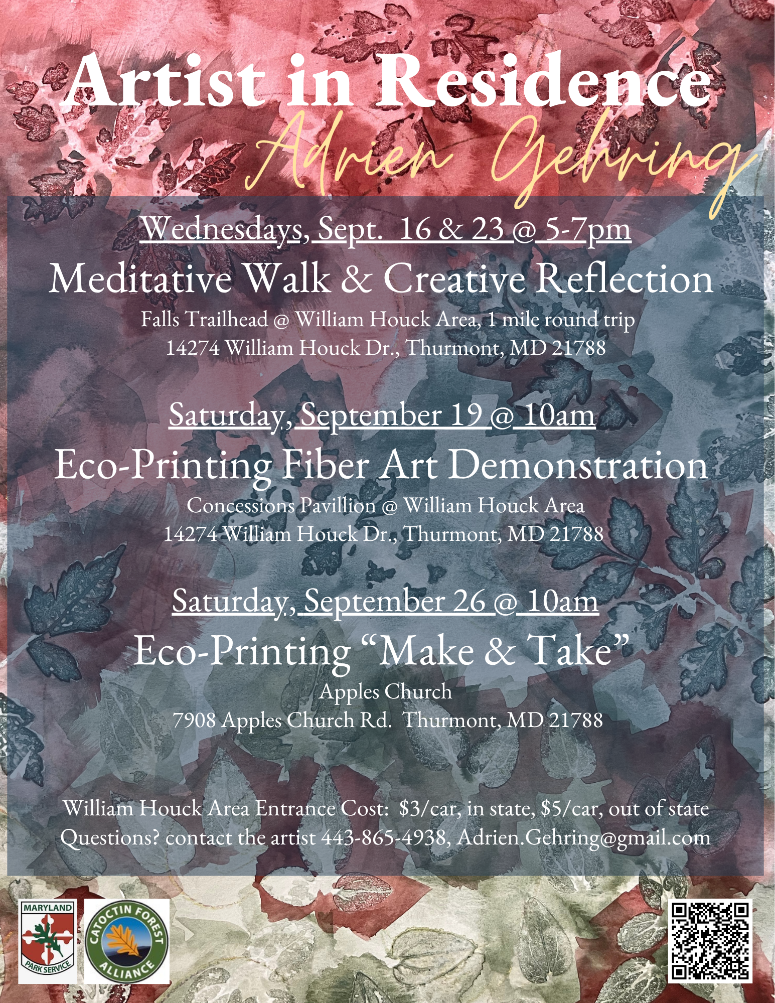Be Inspired flyer. Links to PDF version