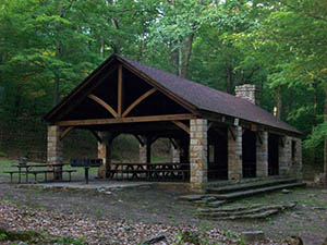 Hill Run Group Campsite Pavilion