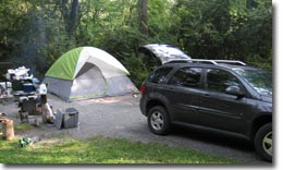 A Gambrill campsite