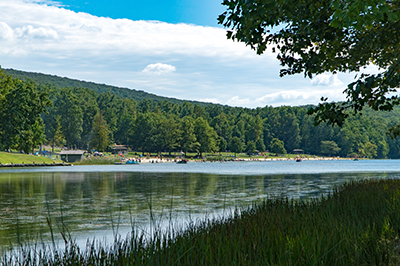 Greenbrier campground outlet hiking