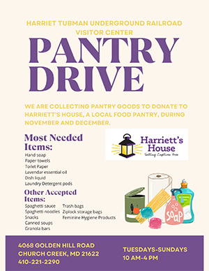 HTURR pantry drive flyer